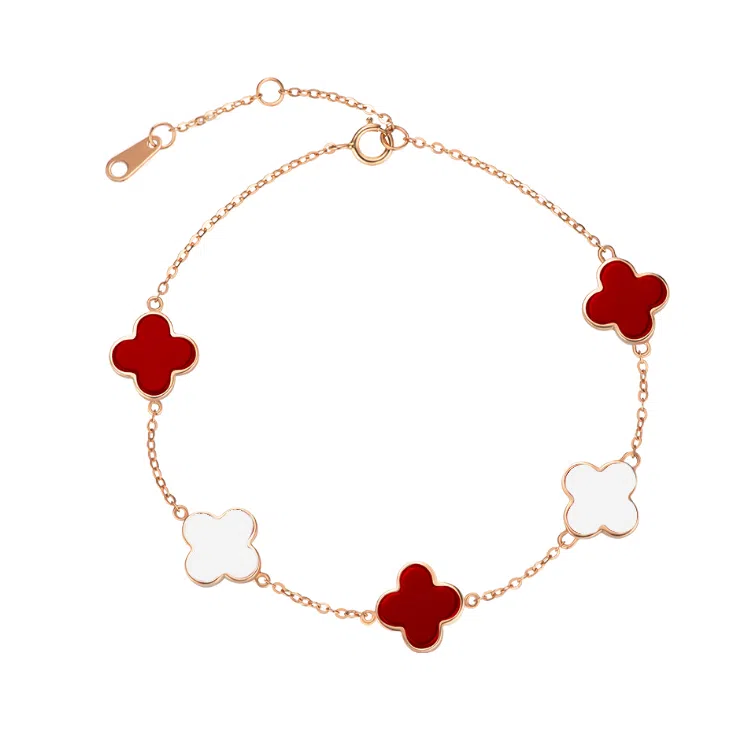 GRACE GIRL Lucky Clover Bracelet