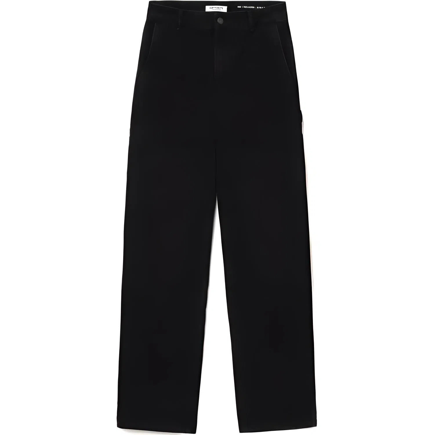 Carhartt WIP Logo Zip Pants Black
