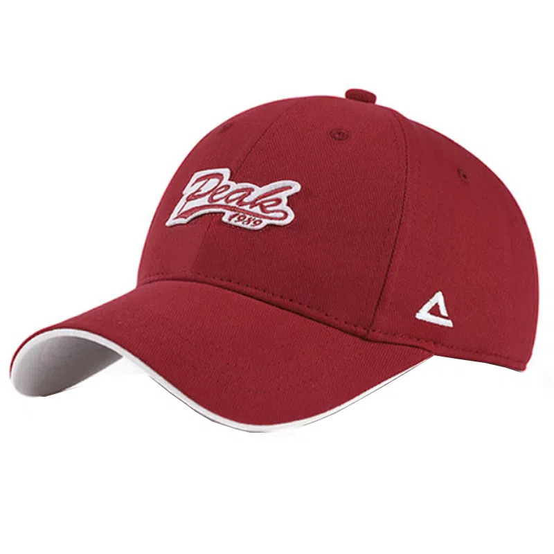 匹克 运动休闲帽时尚百搭舒适透气户外出行可调节大帽檐遮阳 棉 鸭舌帽 男女同款情侣款