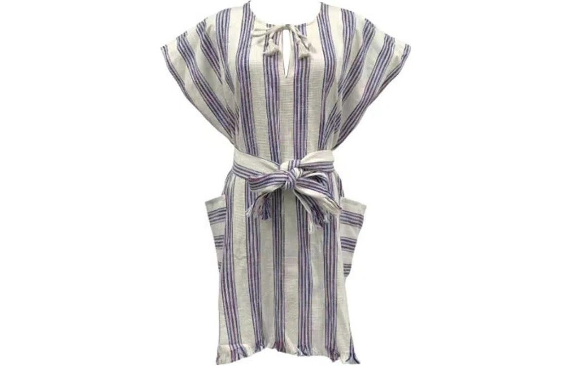 Tory Burch FW22 Striped Dress