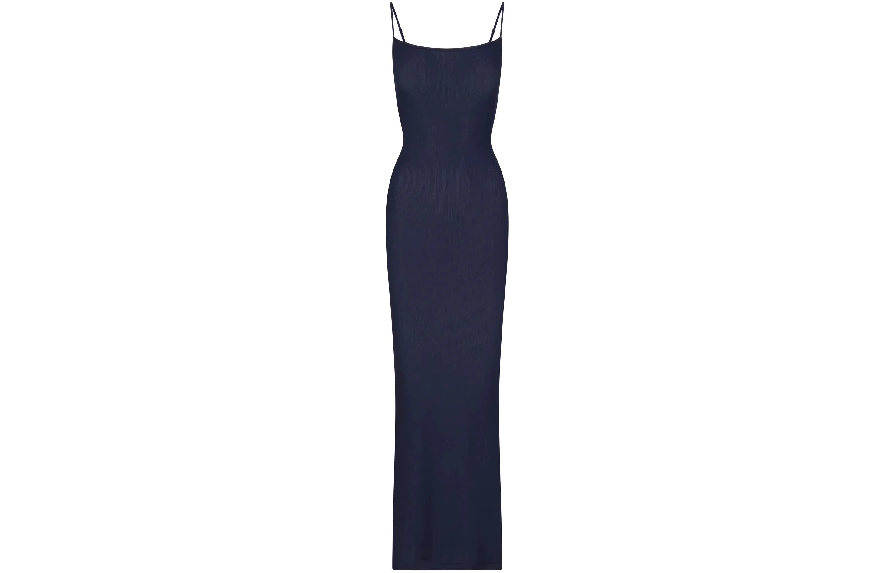 SKIMS Soft Lounge Long Slip Dress Navy