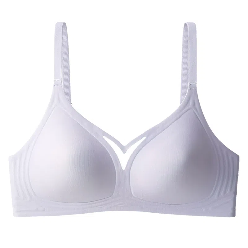 欧迪芬 冰丝聚拢简约纯色美背液态软支撑文胸 女款