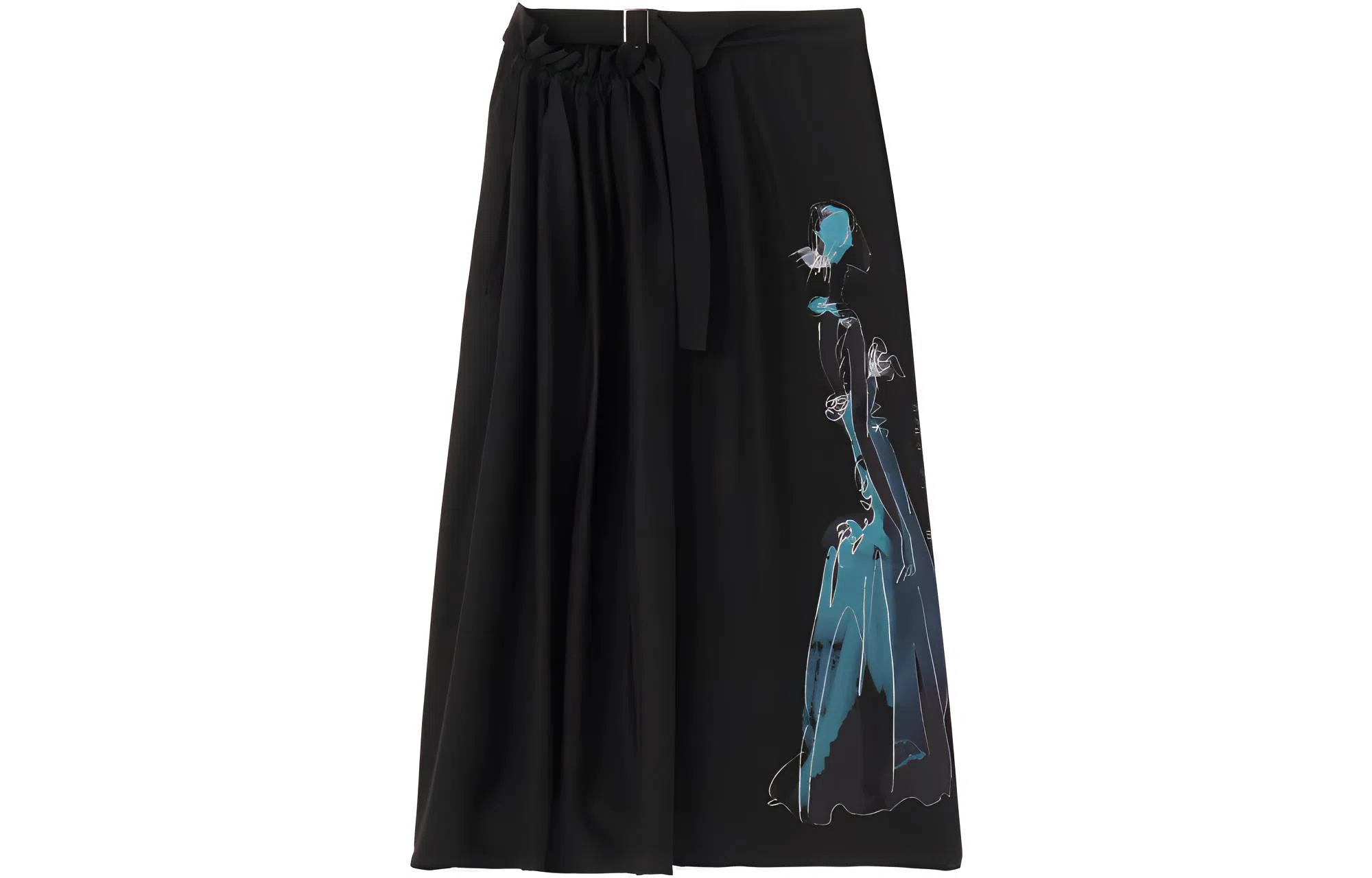 Yohji Yamamoto Asymmetric Skirt