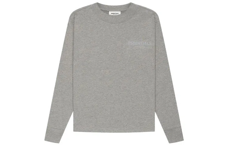 Fear of God Essentials SS21 Long Sleeve Tee Kids Oatmeal