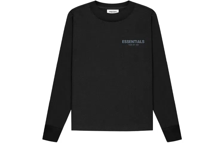 Fear of God Essentials SS21 Kids Long Sleeve Tee Stretch Limo LogoT