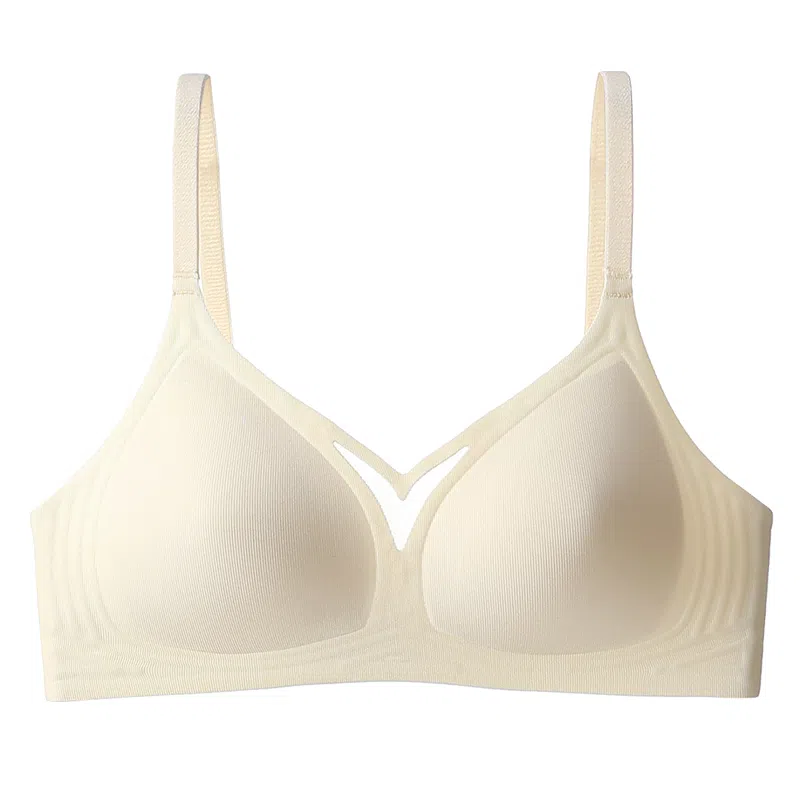 欧迪芬 冰丝聚拢简约纯色美背液态软支撑文胸 女款