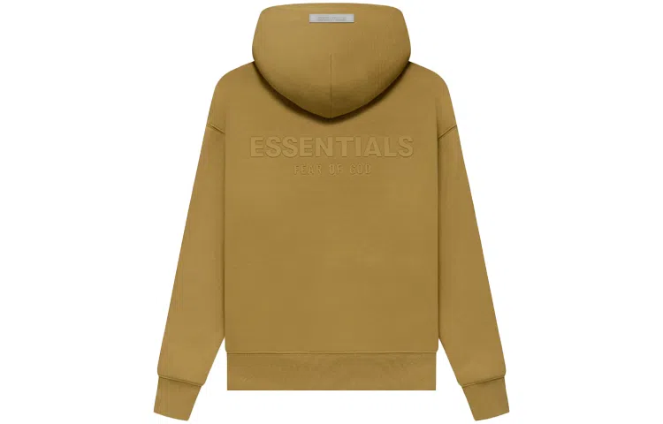 Fear of God Essentials Kids Pullover Hoodie Amber