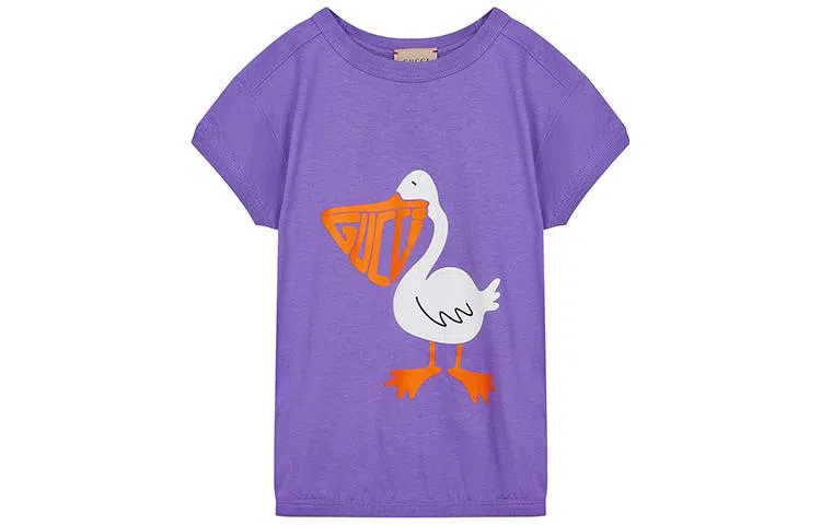 Gucci Kids Cartoon Print T-Shirt
