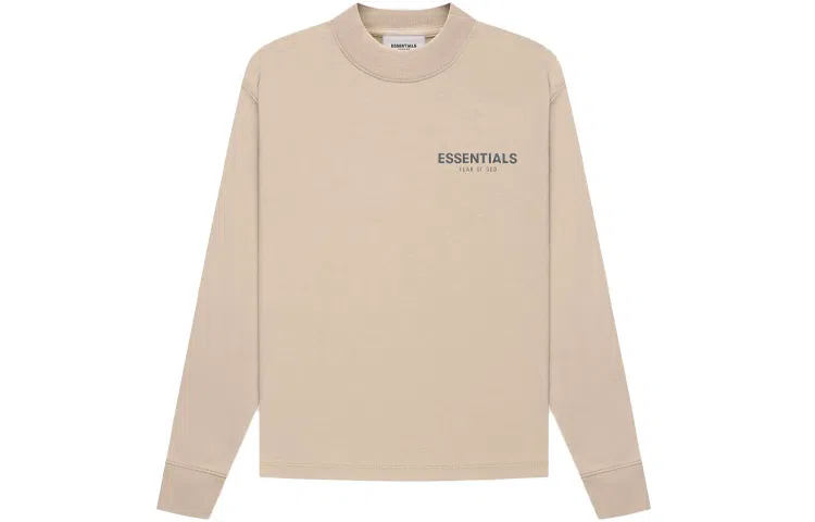 Fear of God Essentials Kids Ls Tee String Tan