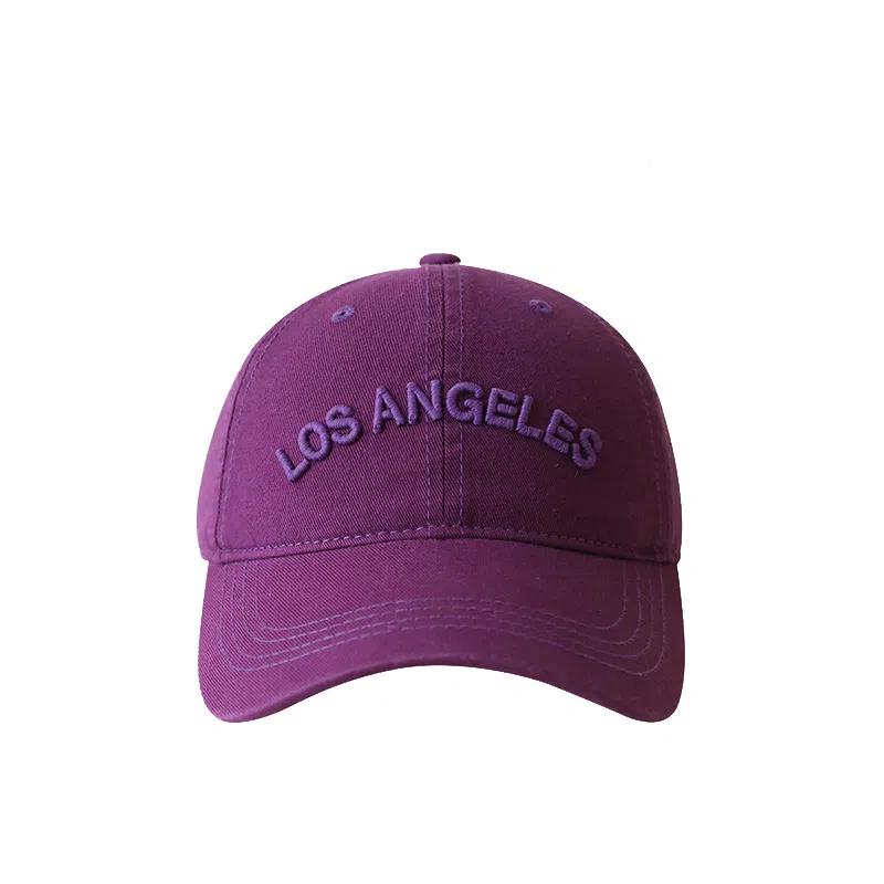 木林森 春夏季休闲防晒字母遮阳刺绣美式显脸小盆帽宽帽檐防紫外线百搭运动 棉 鸭舌帽 男女同款情侣款