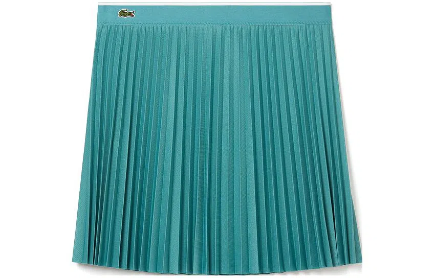 Lacoste Pleated Skirt Tidal Blue