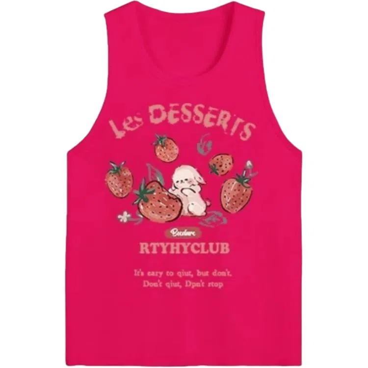 识恩 长款无袖多巴胺垂感上衣背心 女款