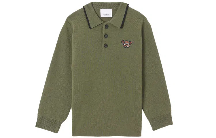Burberry Teddy Bear Wool Blend Polo