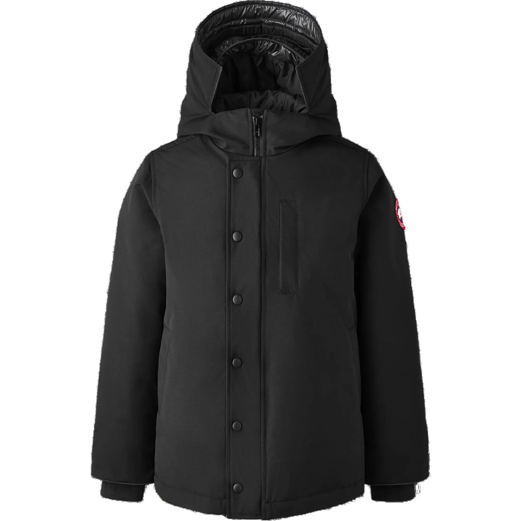 Canada Goose Kids Slim Fit Down Jacket Black