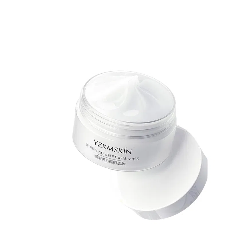 娅芝 娅芝白月光美白睡眠面膜涂抹式保湿嫩白懒人免洗夜间清爽冻膜面霜 紧致 多种肤质