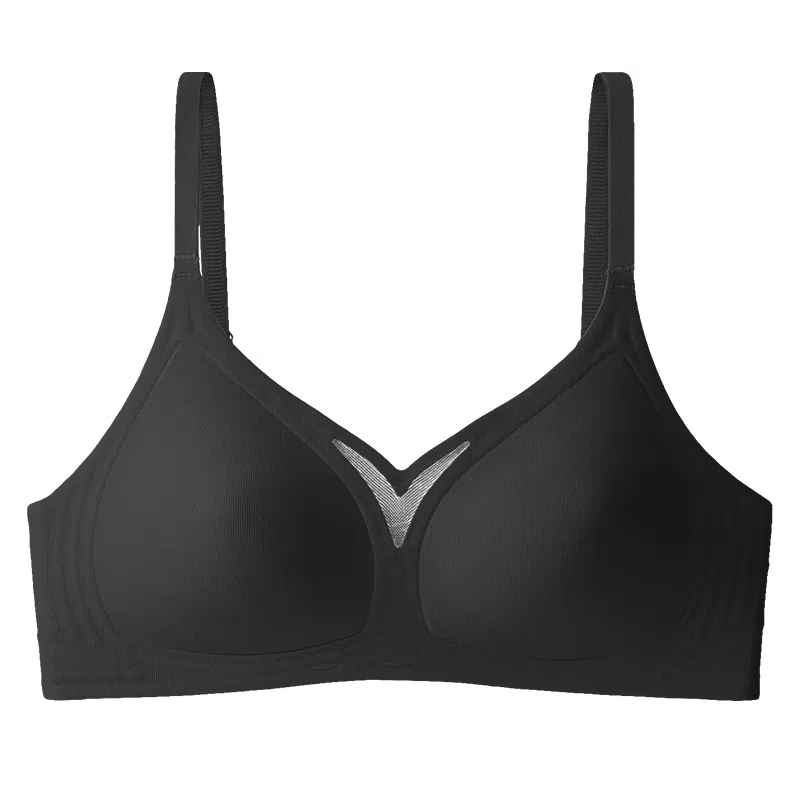 欧迪芬 冰丝聚拢简约纯色美背液态软支撑文胸 女款