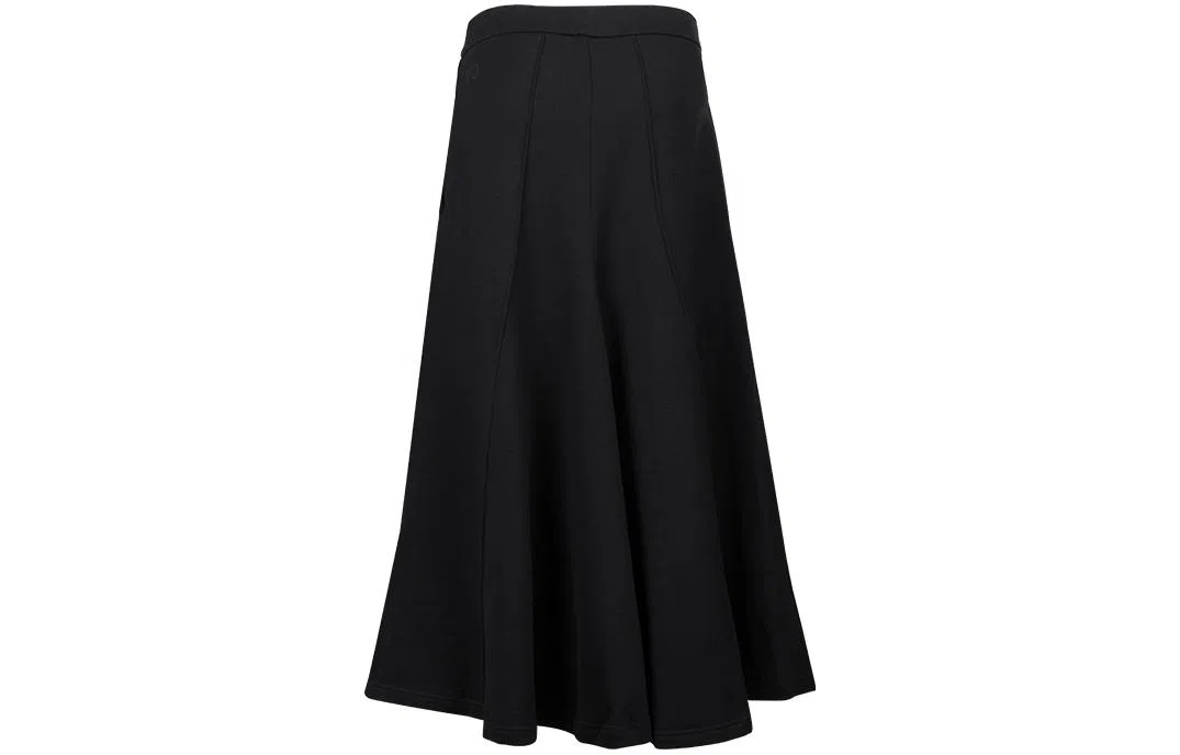 Y-3 Black Midi Skirt