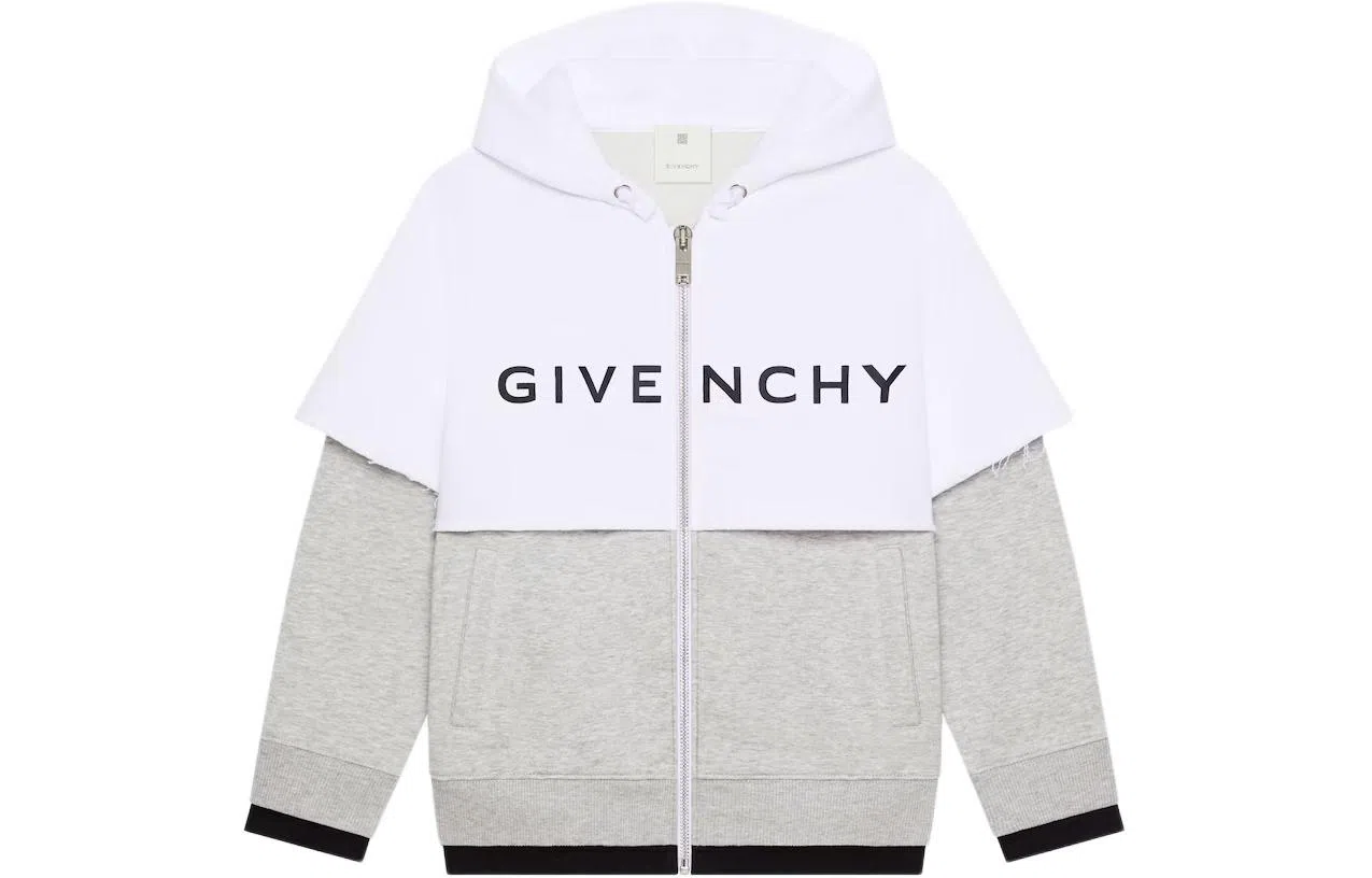 GIVENCHY Sewn Layer Hoodie In Fleece