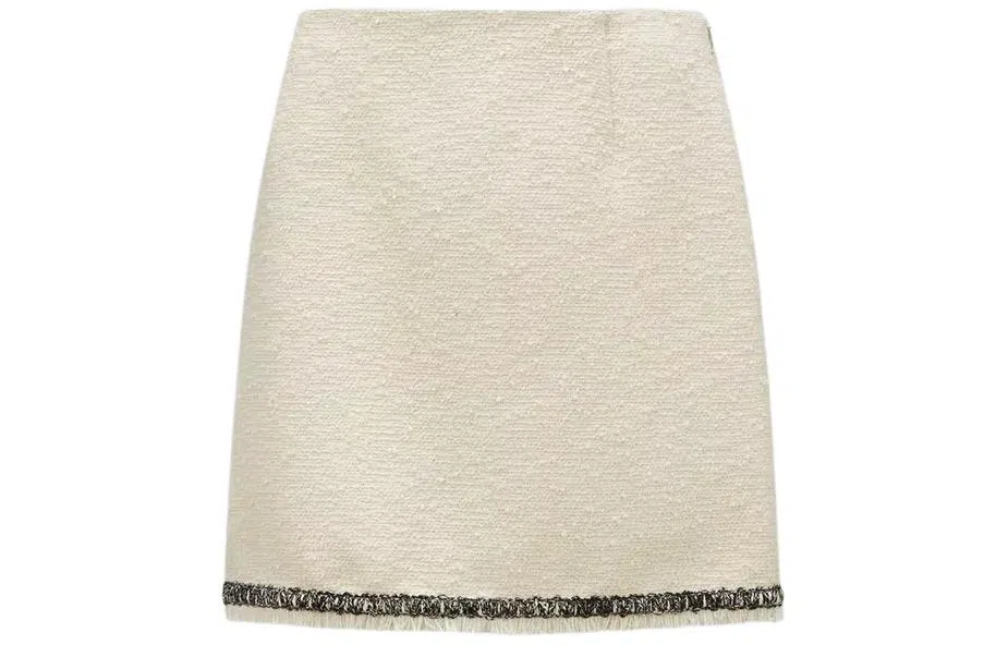 Moncler Tweed Mini Skirt A