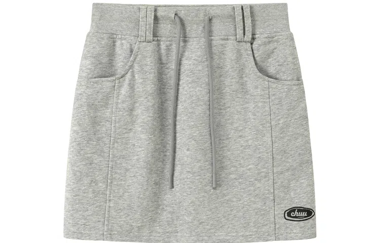 CHUU High Waist Drawstring Skirt