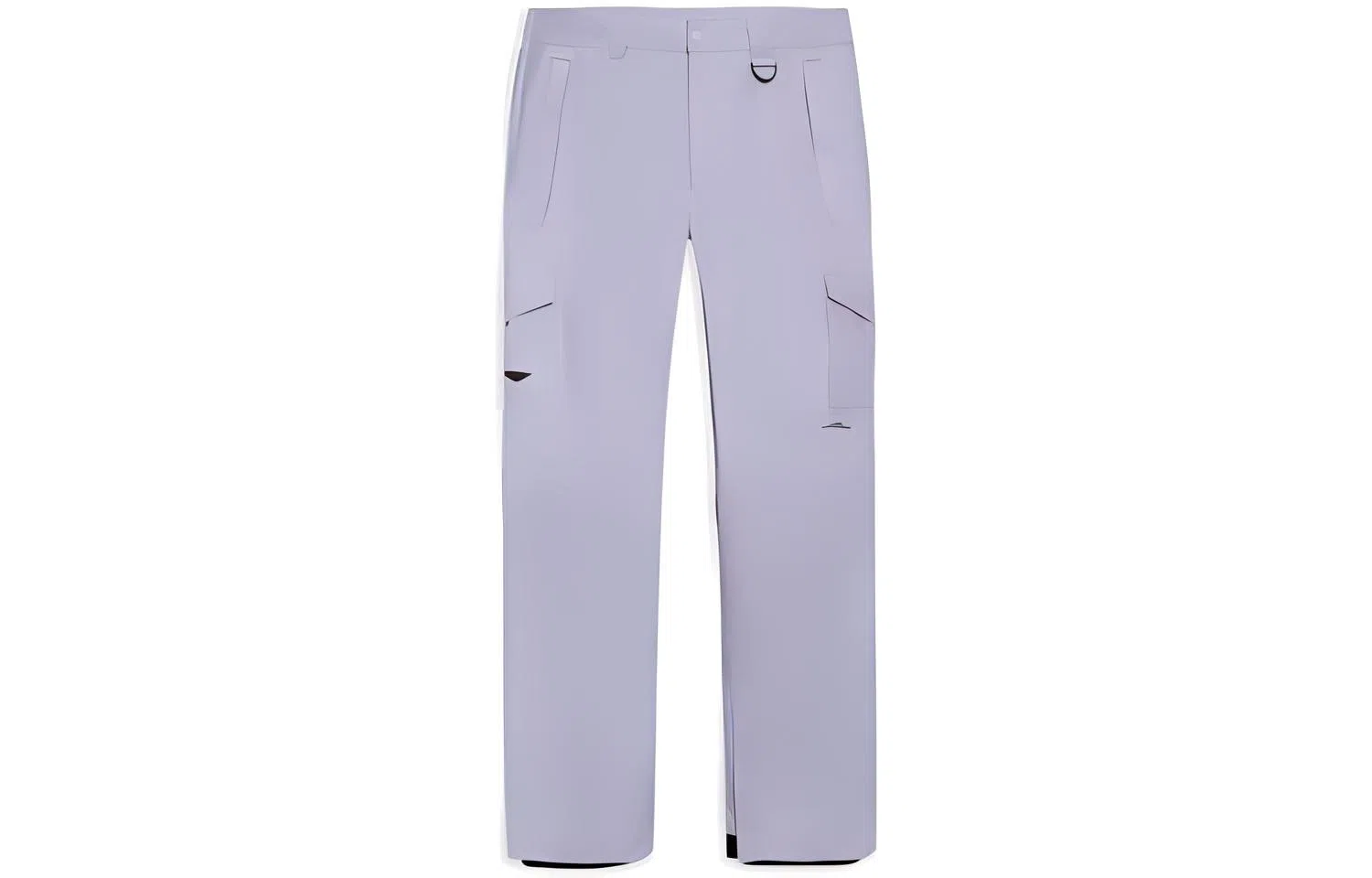 中国李宁 滑雪系列 侧口袋纯色宽松束脚滑雪裤 女款 紫色