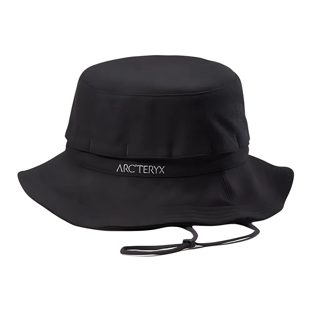 Arcteryx Logo Bucket Hat Grey