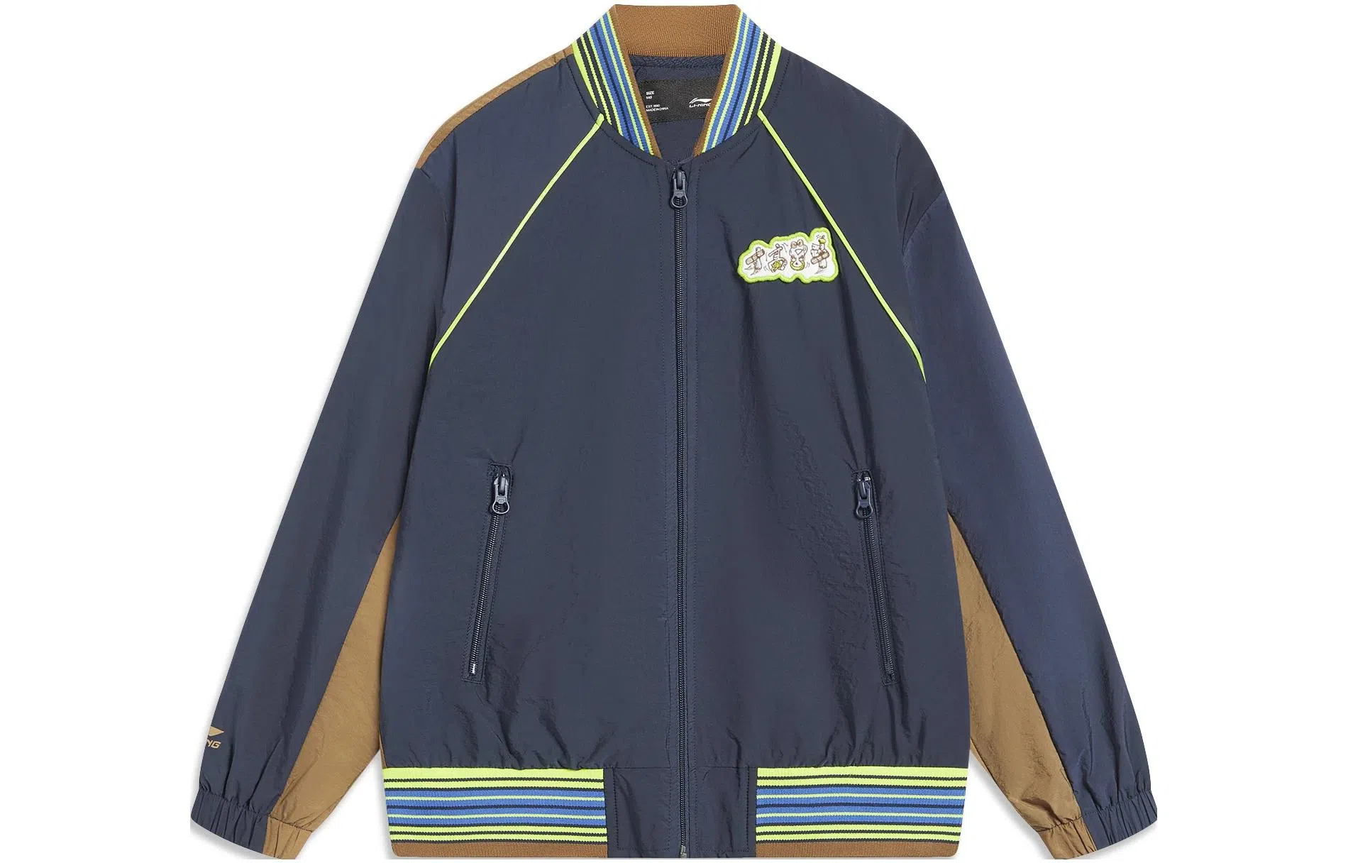 李宁儿童 方领夹克 儿童款