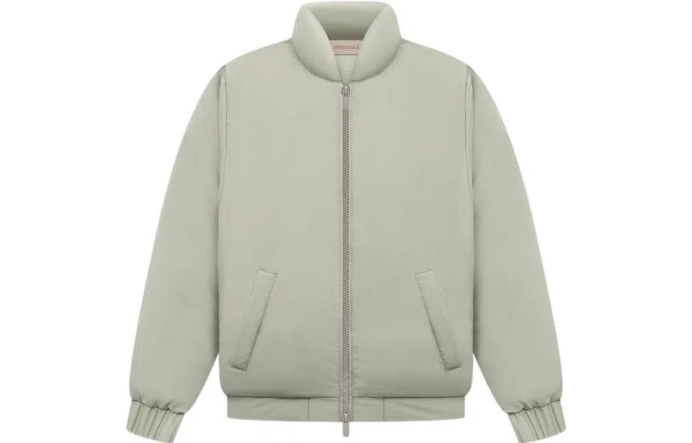 Fear of God Essentials SS22 Puffer Jacket Sea Foam