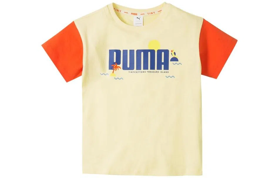 Puma x Tiny Colorblock Tee SS22 LogoT