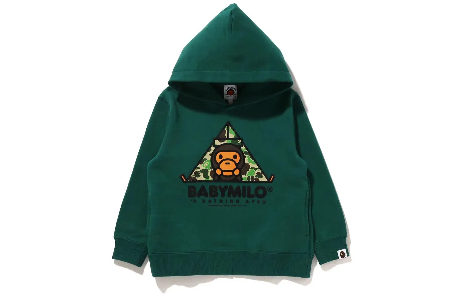 BAPE FW22 Baby Milo Tent Pullover Hoodie