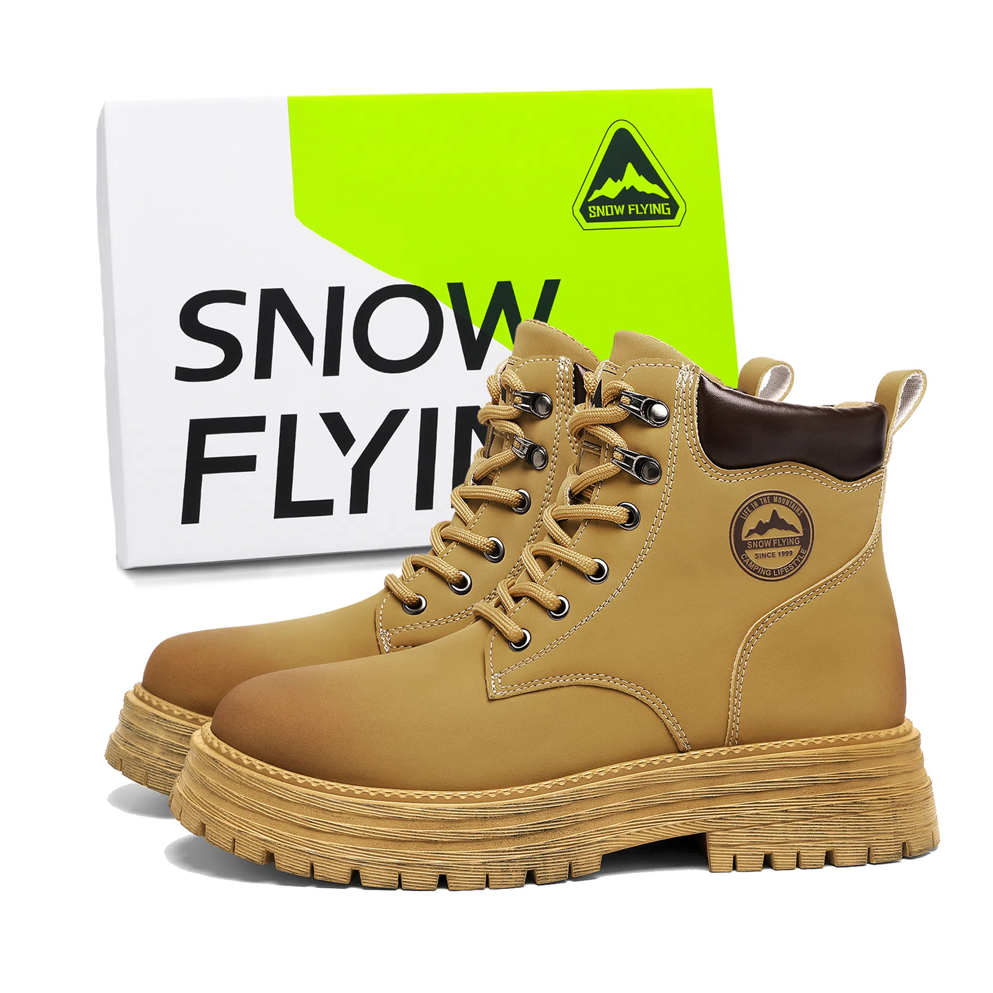 SNOW FLYING logo