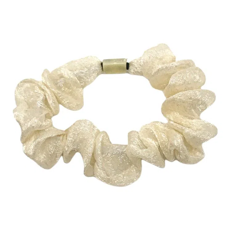 简应舒 小清新百搭 欧根纱 发圈 男女同款情侣款