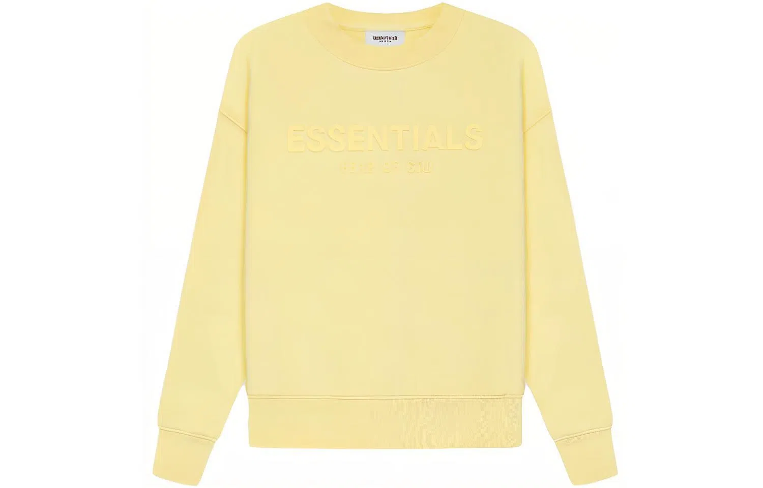 Fear of God Essentials Kids Crewneck Yellow