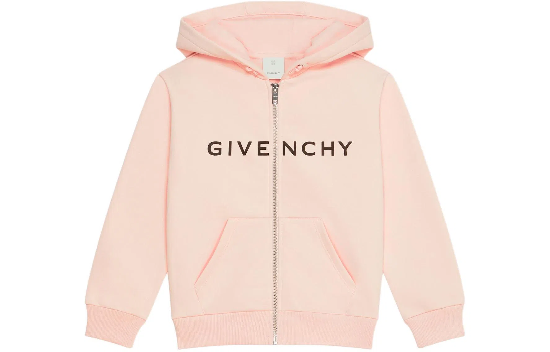 GIVENCHY Hooded Cardigan In Fleece