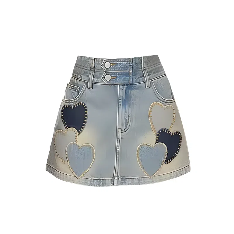 JUFU Denim Skirt