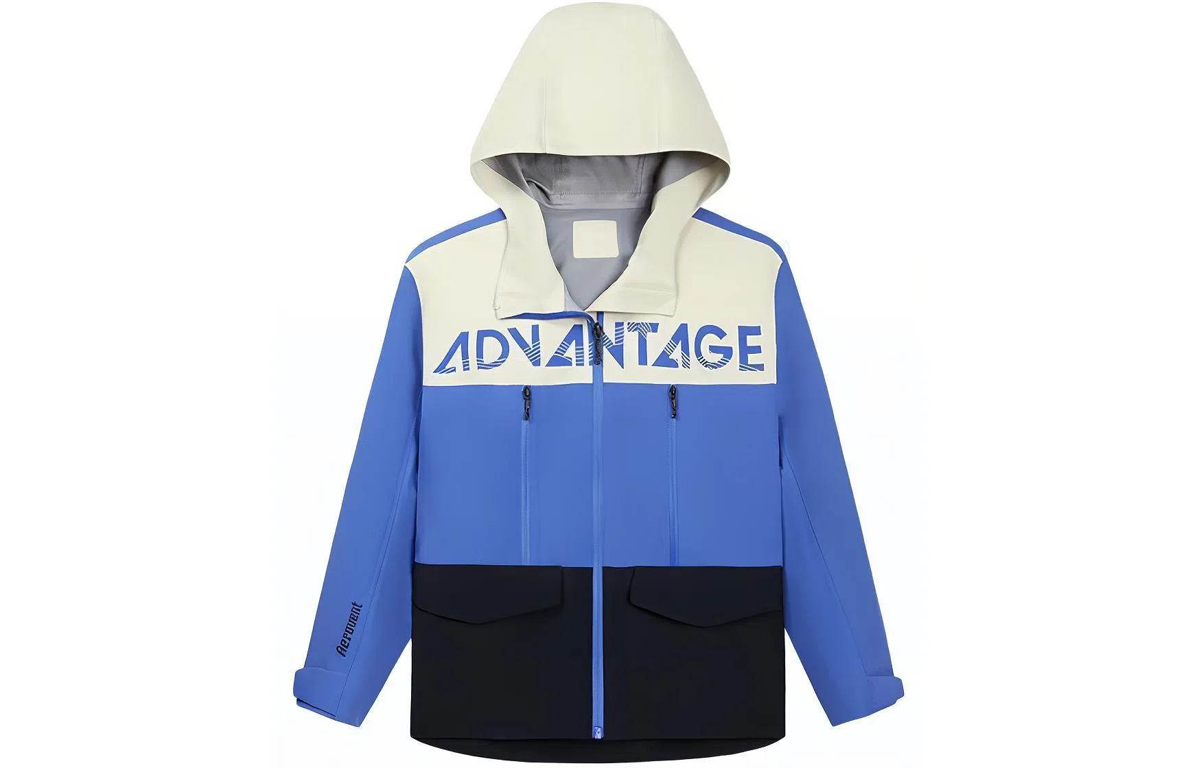 儿童款 安踏儿童 连帽拉链长袖夹克外套 麦仁灰