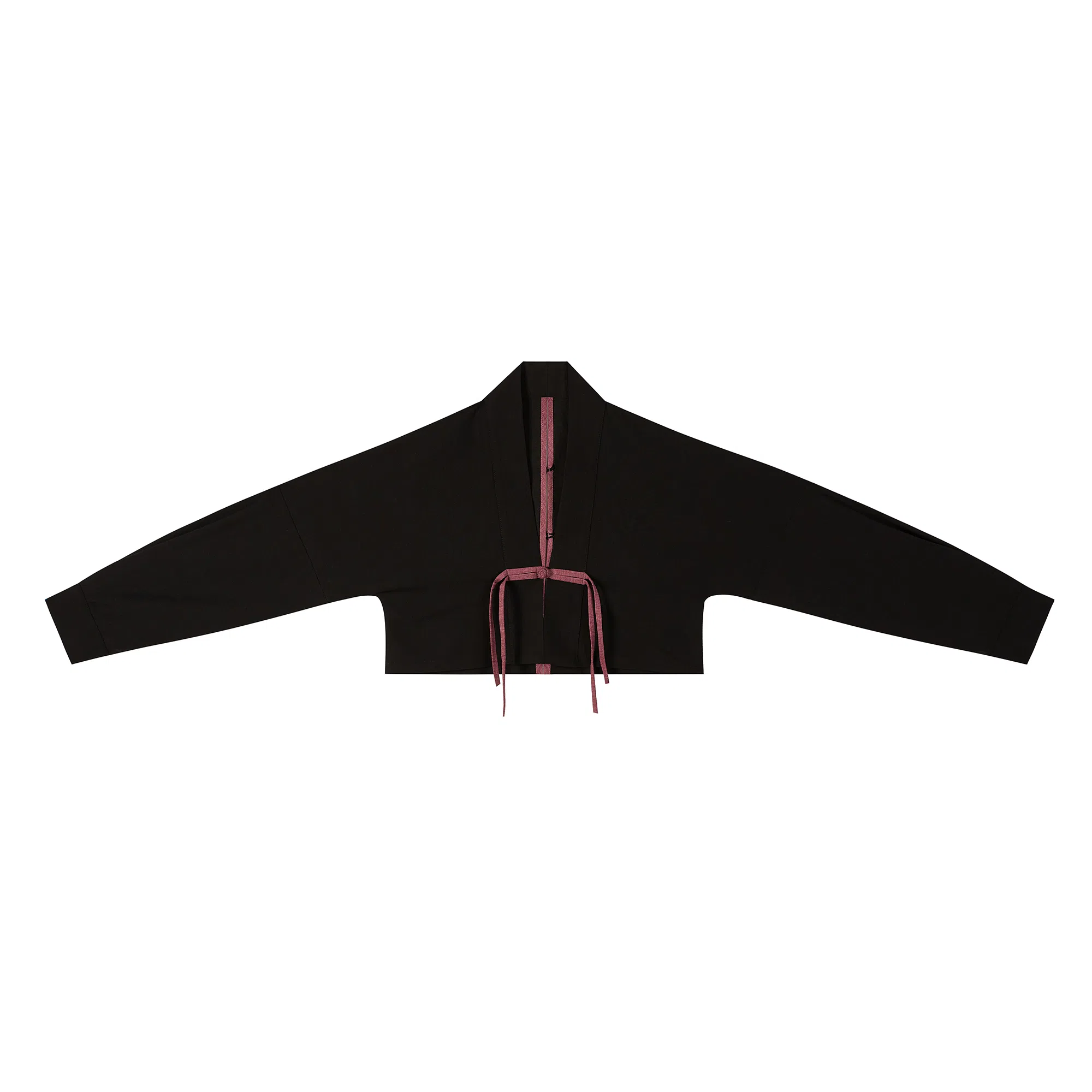 月乌织造司原创汉元素汉服织金撞色拼接修身新中式连衣裙女高级感