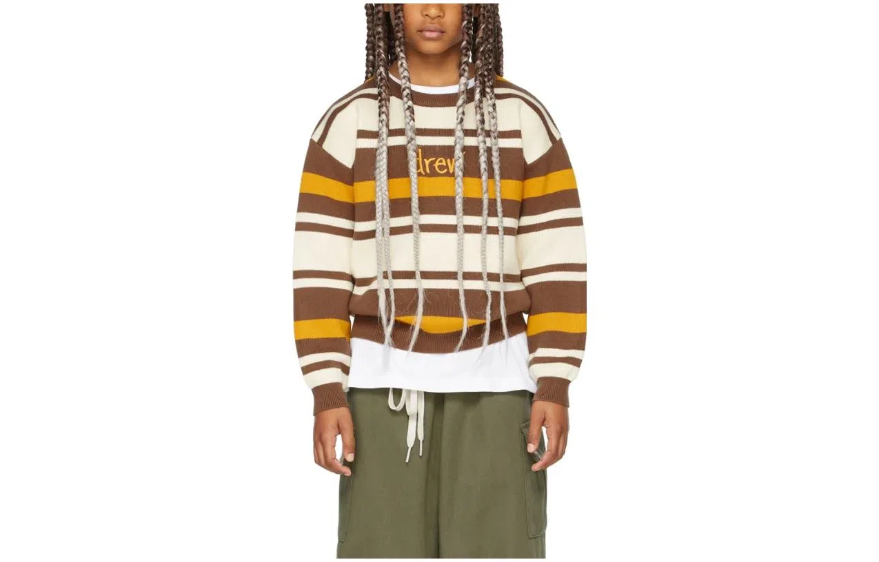 Drew House SS22 Brown stripe