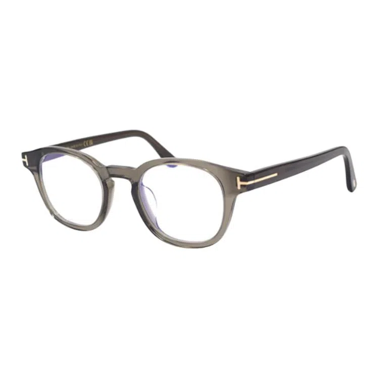 TF Oval Optical Frame Grey