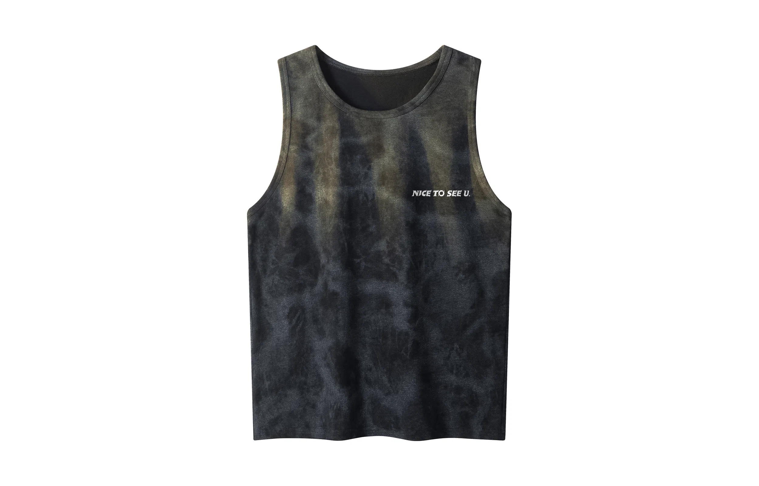 王者荣耀 标语款 美式扎染高街简约百搭少年感无性别休闲宽松舒适透气背心 男女同款