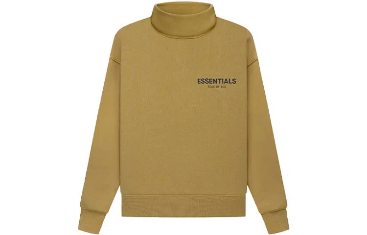 Fear of God Essentials Kids Pullover Mockneck Amber