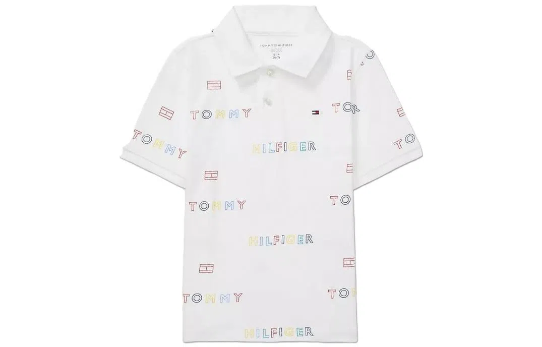 Tommy Hilfiger Logo Polo Polos Fresh White PoloPolo