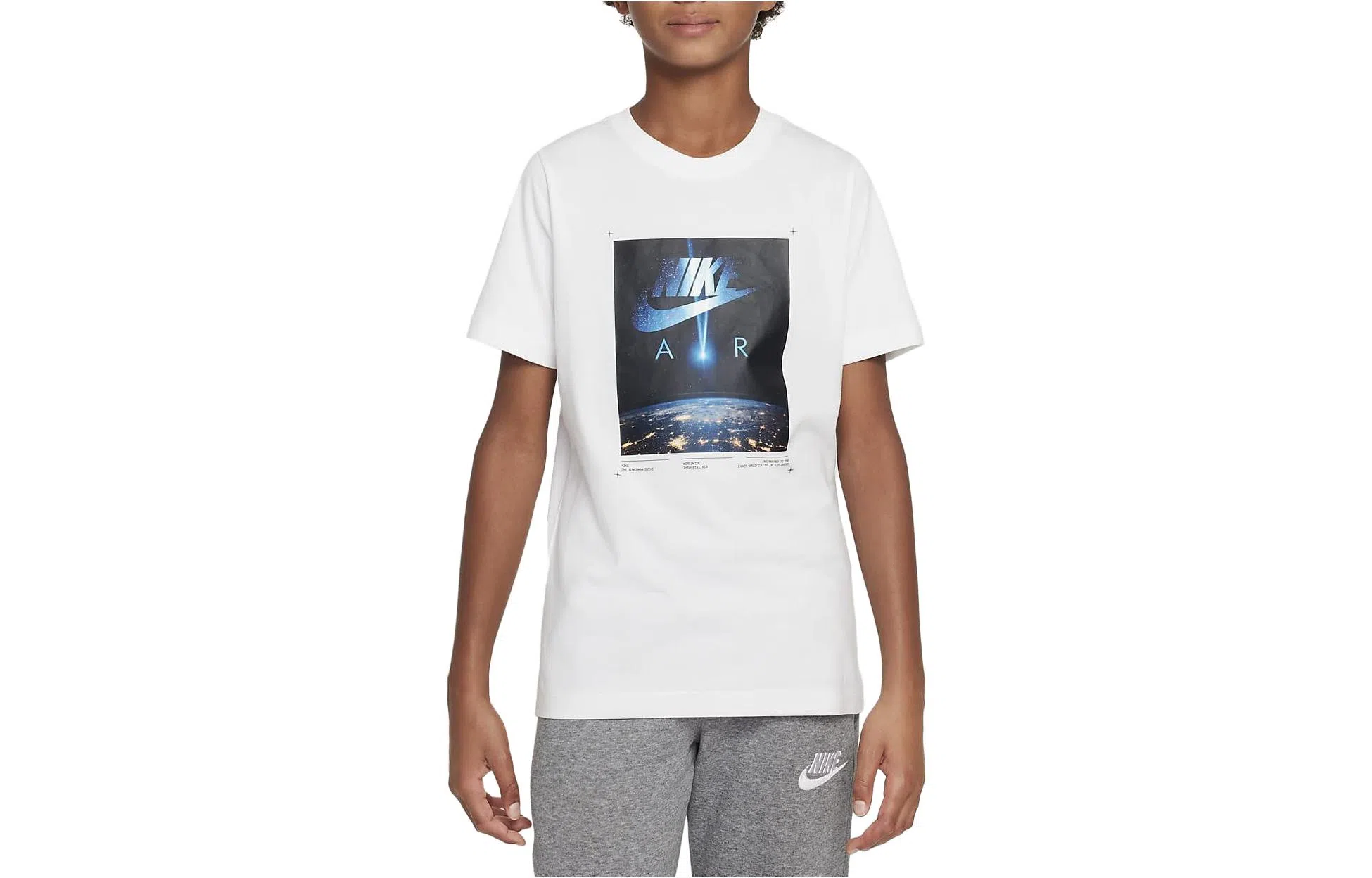 Nike Kids Logo T-Shirt White