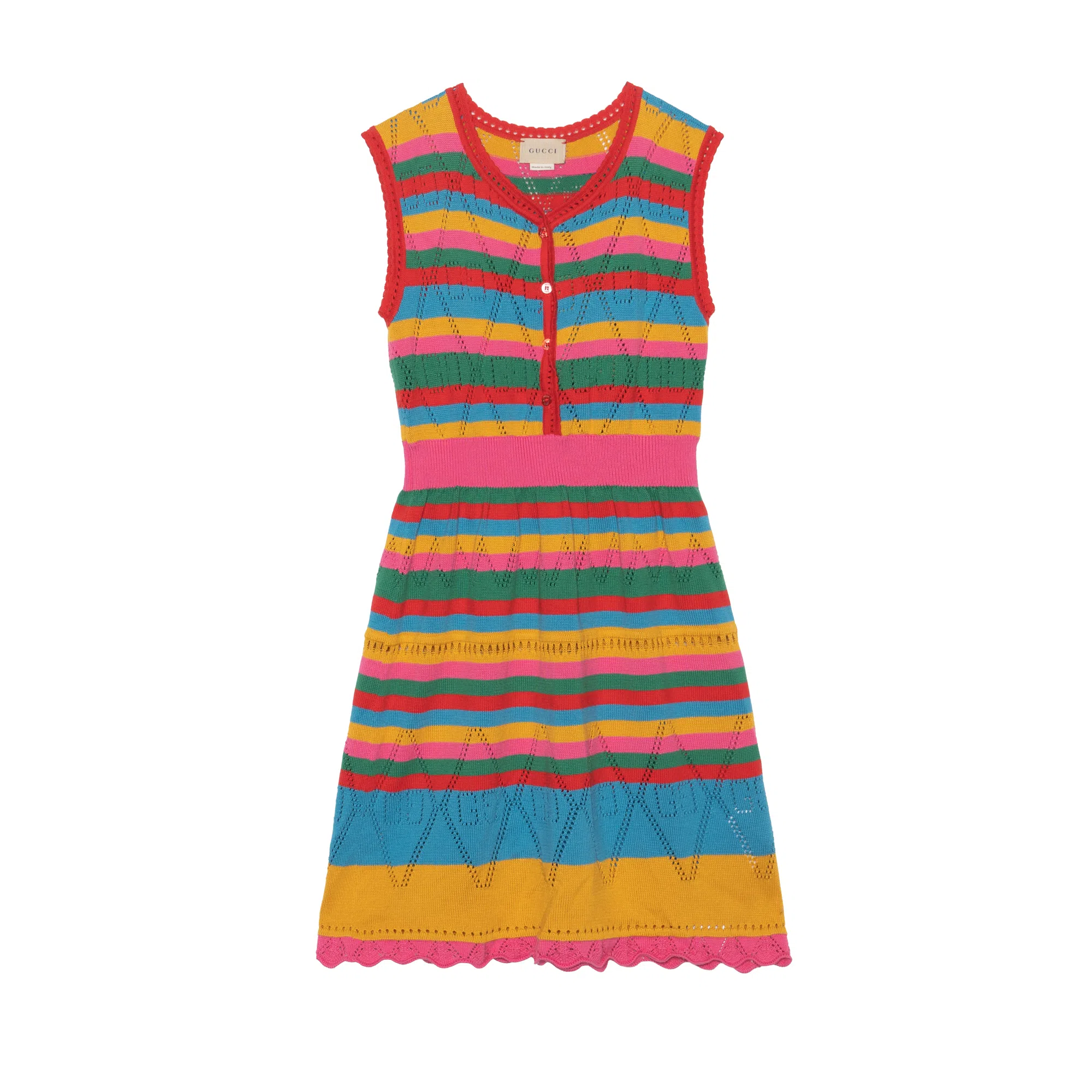 Gucci SS22 Striped Dress Kids