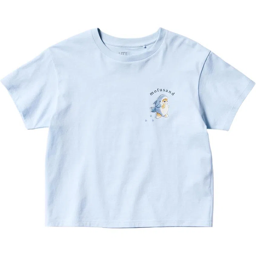 UNIQLO UT Mofusand Light Blue
