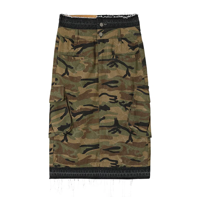 CONP Camouflage Cargo Dress Light Khaki