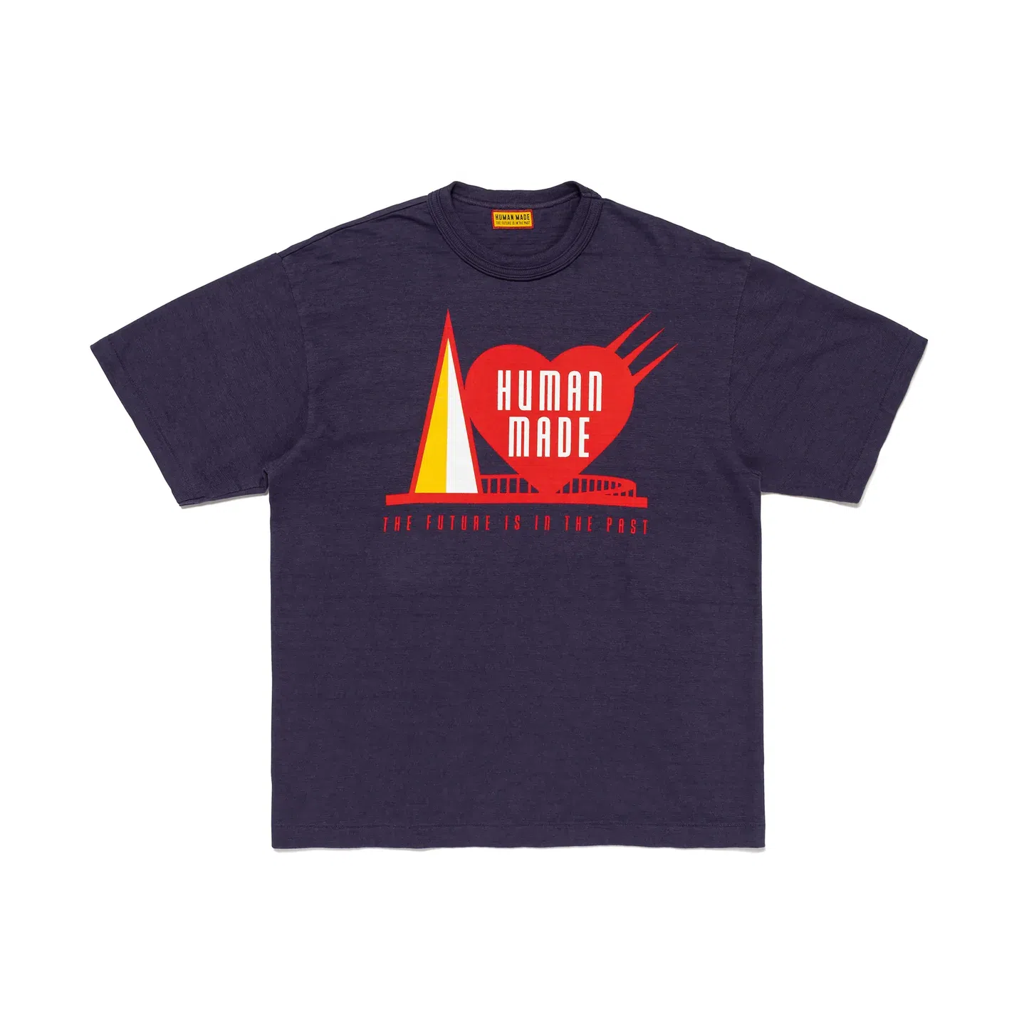 HUMAN MADE SS25 Heart Flocked Tee