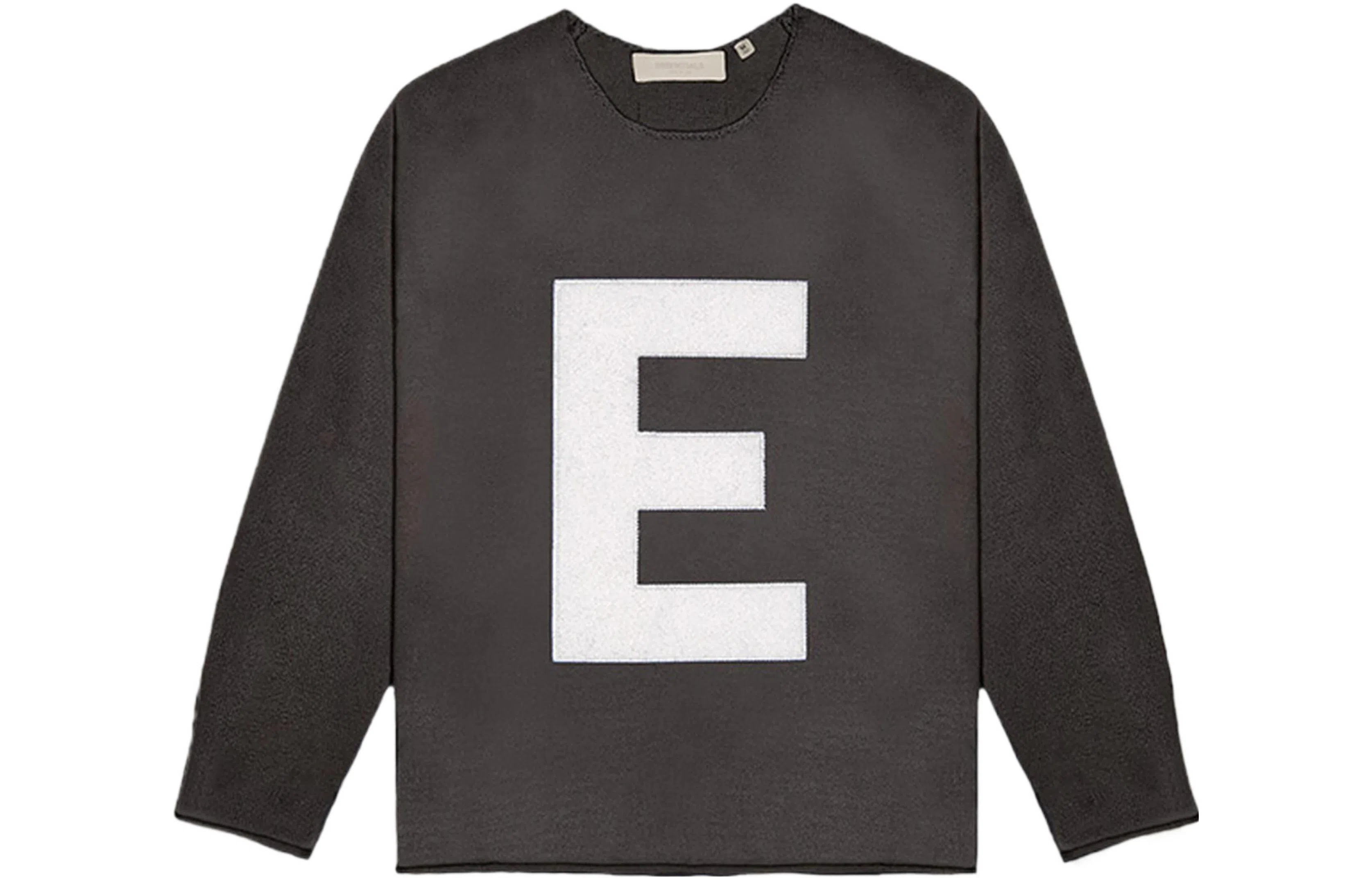 Fear of God Essentials SS22 Big E Sweater Iron Kids