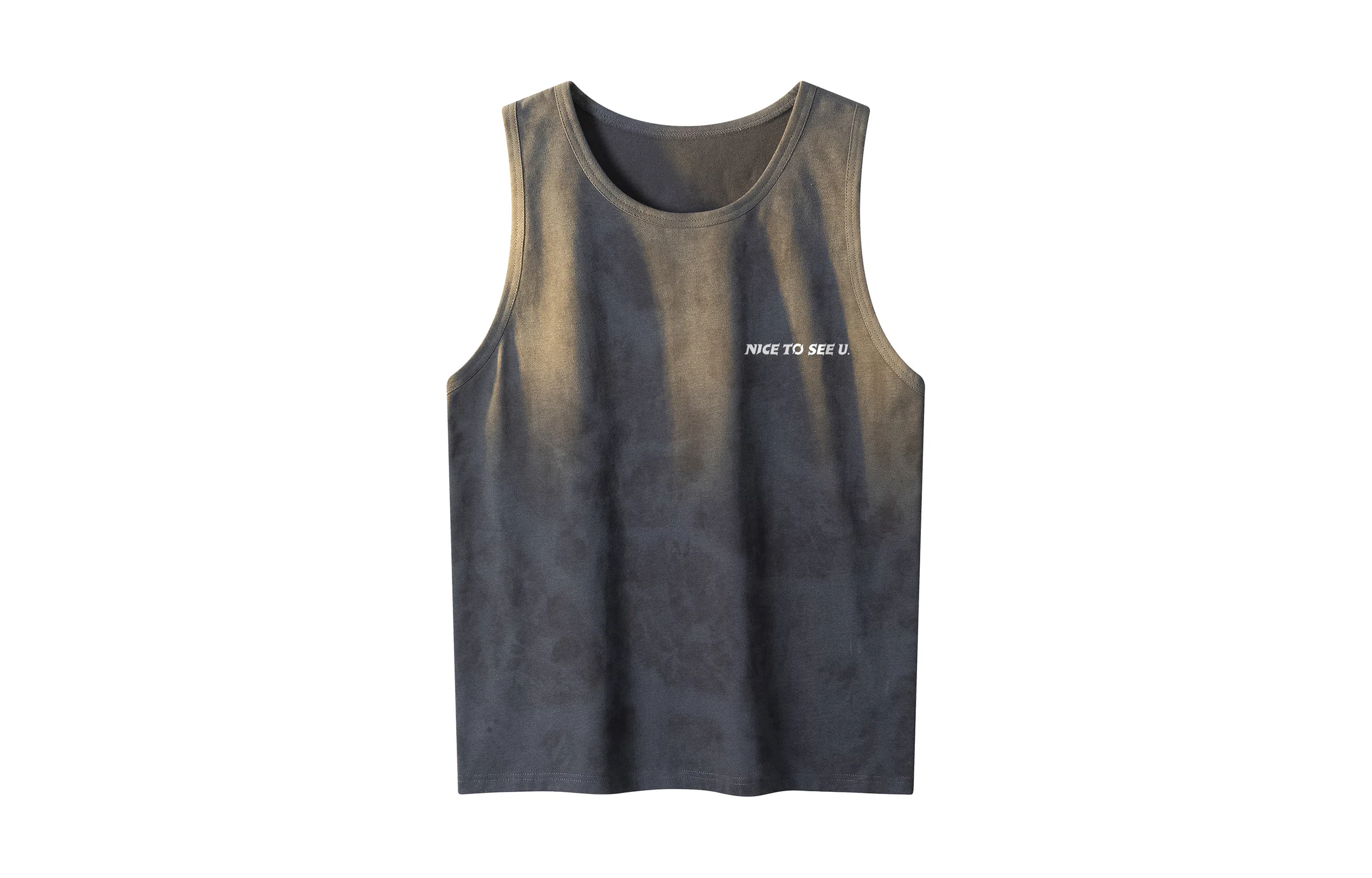 王者荣耀 标语款 美式扎染高街简约百搭少年感无性别休闲宽松舒适透气背心 男女同款