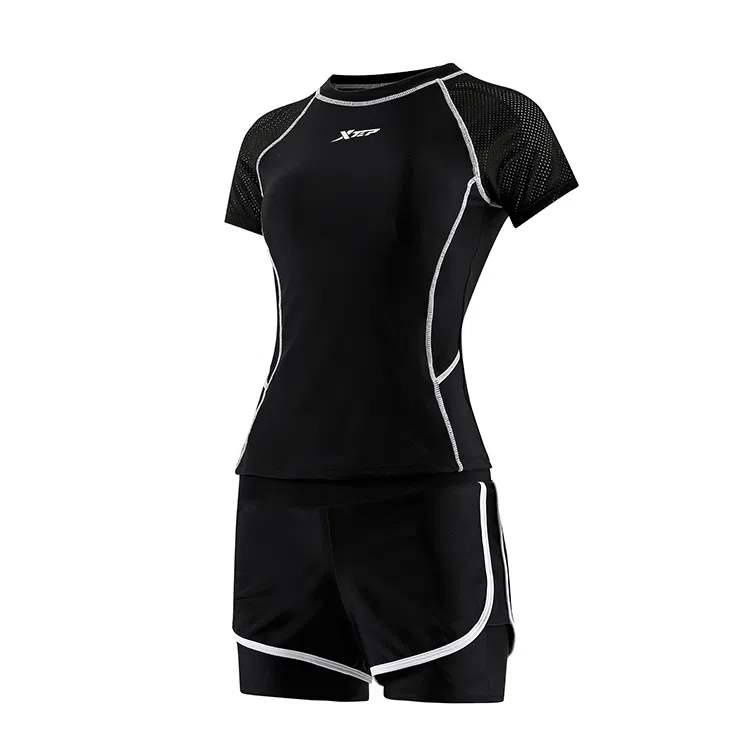 Xtep Training Swimsuit Black